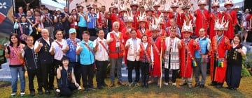 吉安鄉接力聯合豐年節  跨鄉鎮市部落齊聚 游淑貞發揚原民文化  縣鄉協力傳承部落生命力